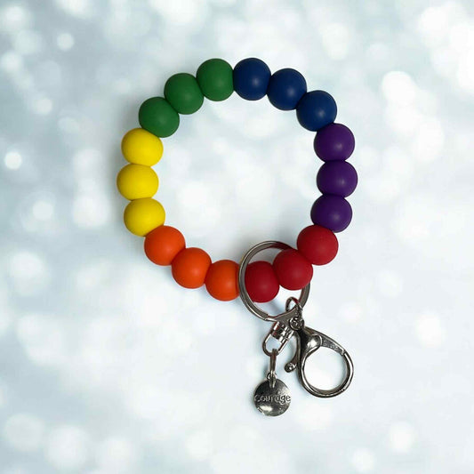 Pride Silicone Bead Wristlet