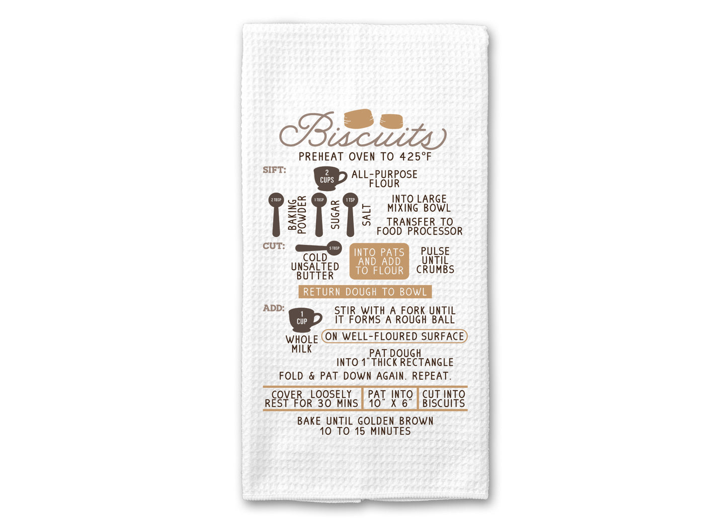 Biscuit Recipe Kitchen Towel