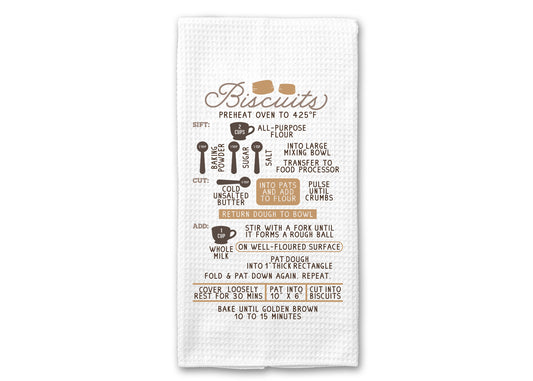 Biscuit Recipe Kitchen Towel