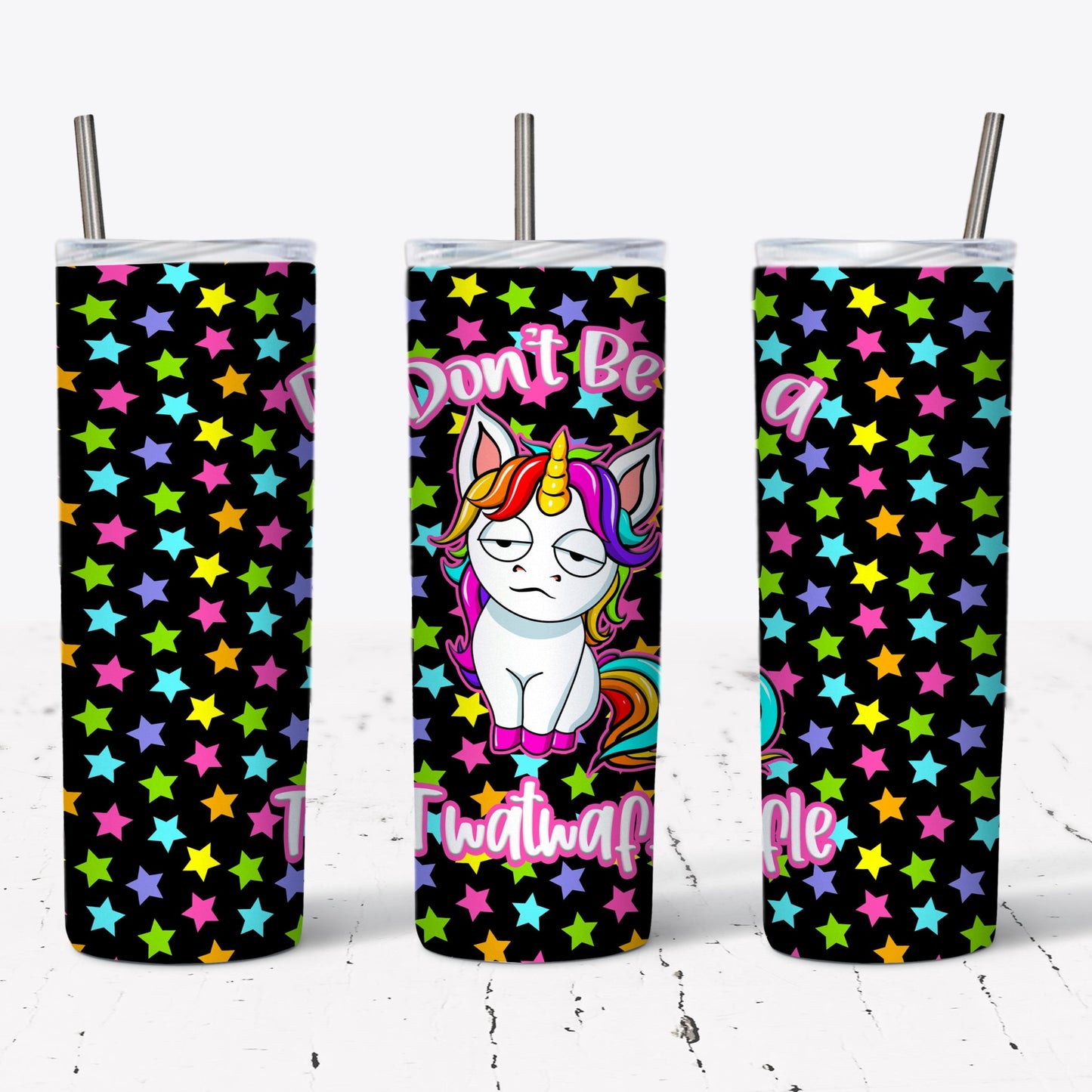 Sarcastic Tumbler, Twat Waffle Tumbler