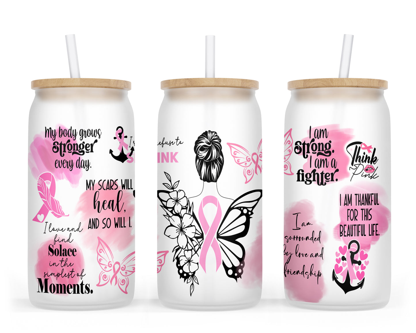 Awareness Glass Can Tumbler