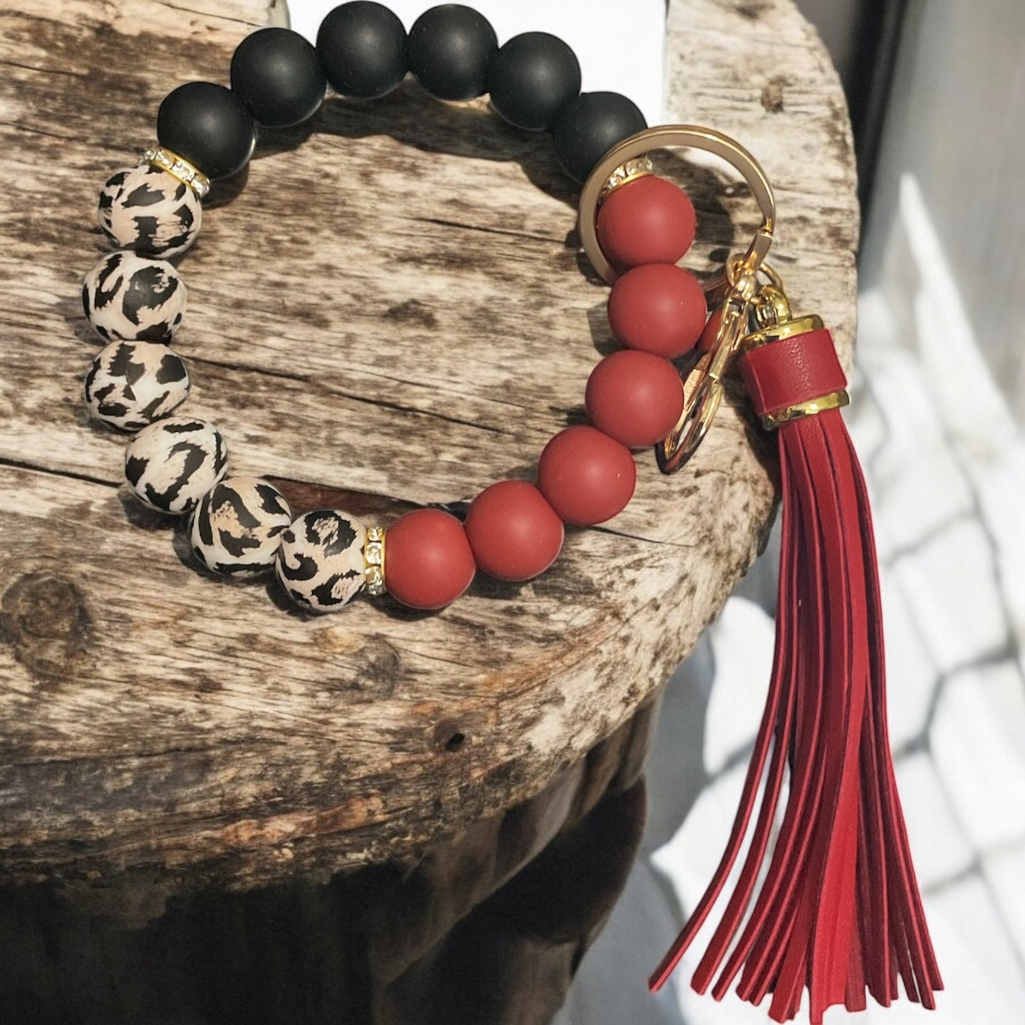 Silicone Bead Wristlet