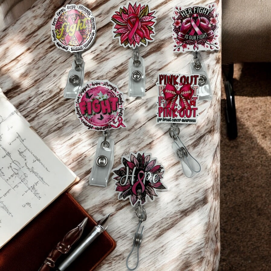 Breast Cancer Awareness Badge Reel