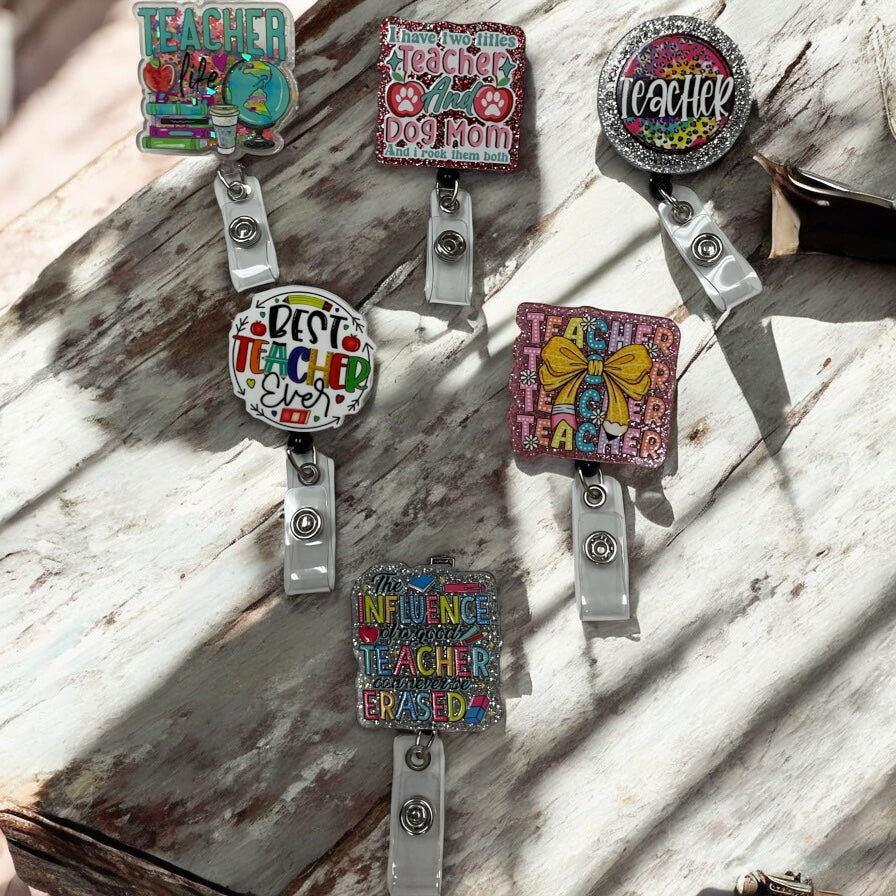 Teacher Badge Reel