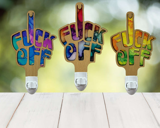 Fuck Off Night Light