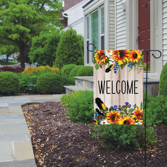 Sunflower Garden Flag