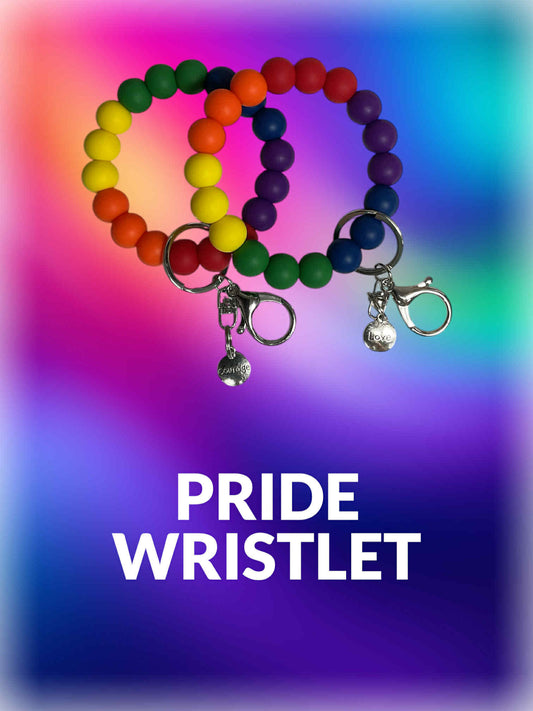 Pride Silicone Bead Wristlet