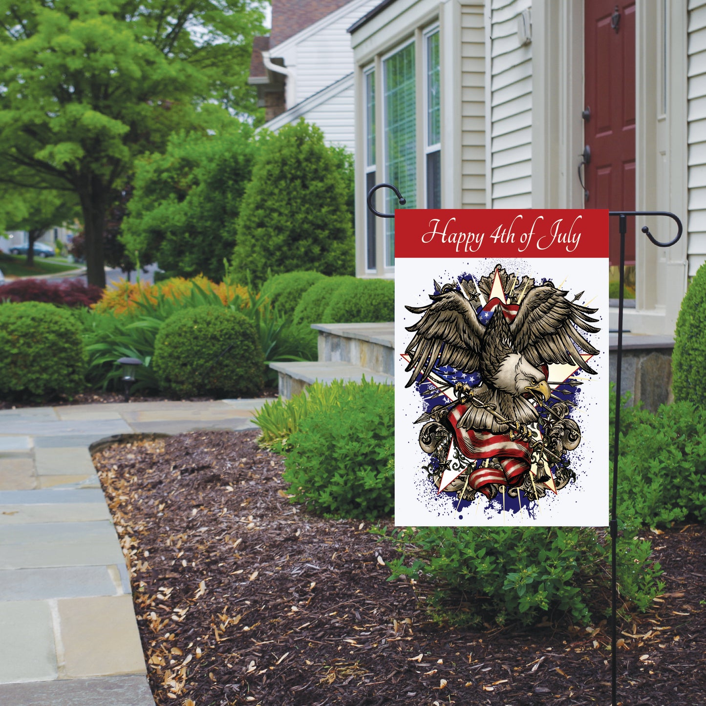 4th of July Garden Flag