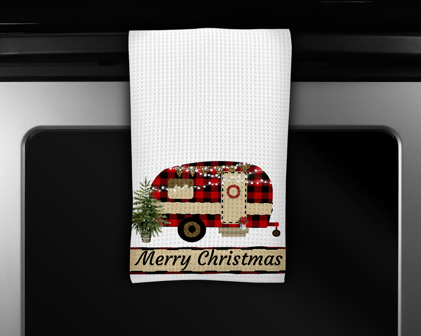 Christmas Camper Kitchen Towels Set