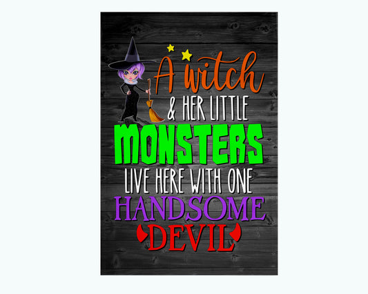 Halloween Garden Flag