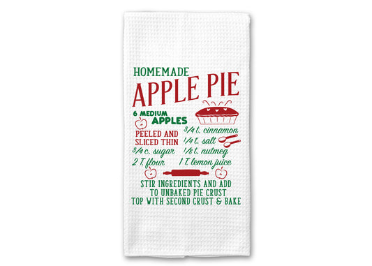 Pie Lover's Kitchen Towels,