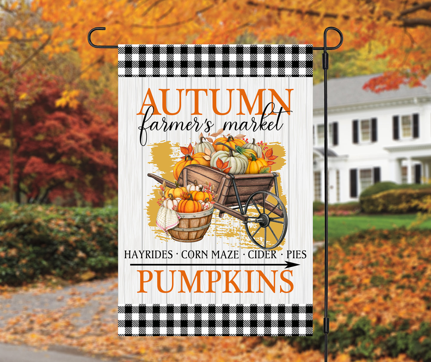Fall Garden Flag