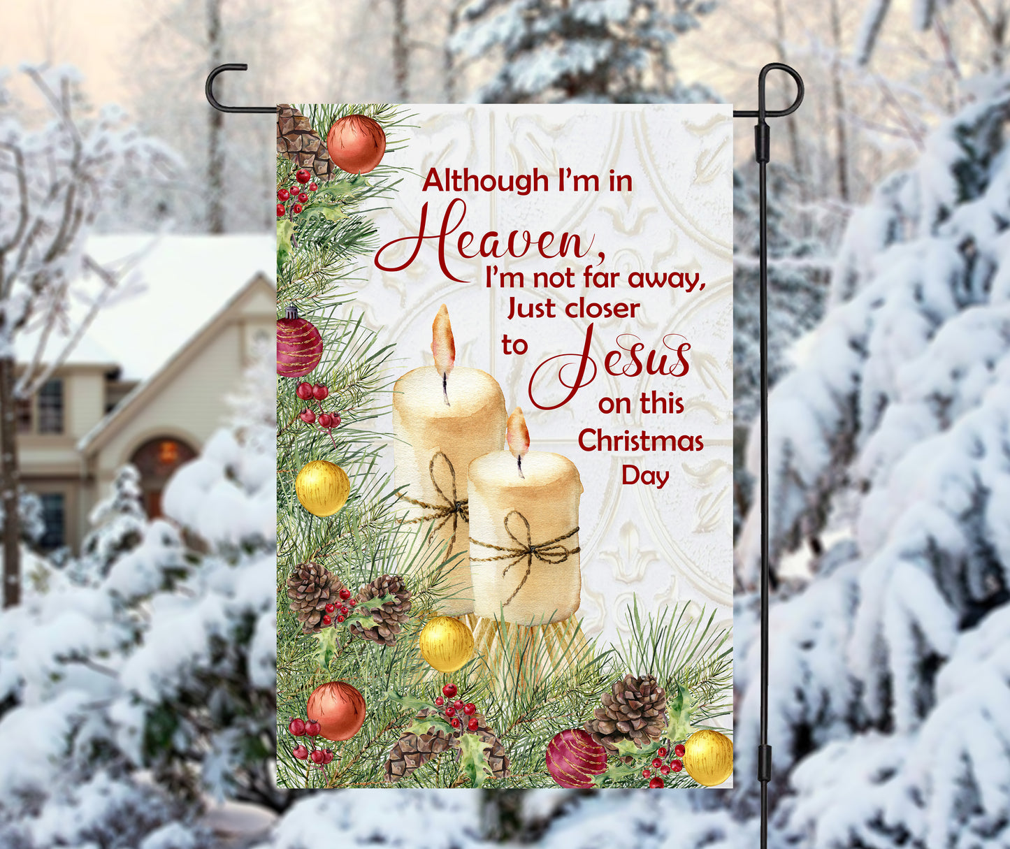 Christmas Garden Flag