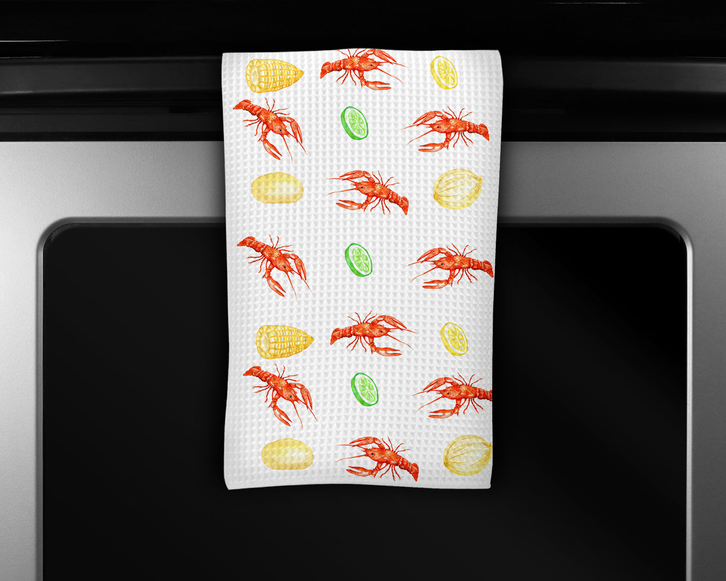 Crayfish Kitchen Towels Set