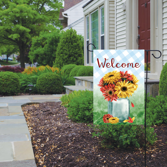 Gerber Daisy Garden Flag