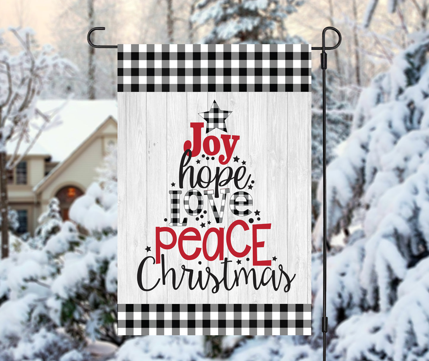 Christmas Garden Flag