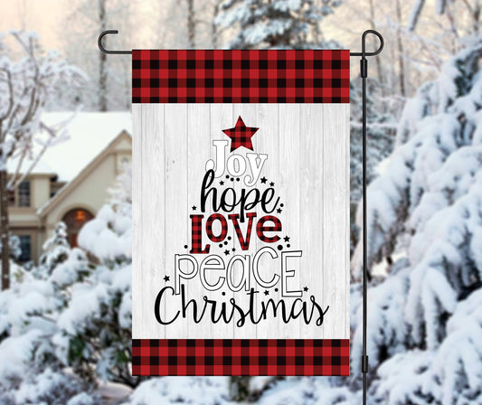 Christmas Garden Flag