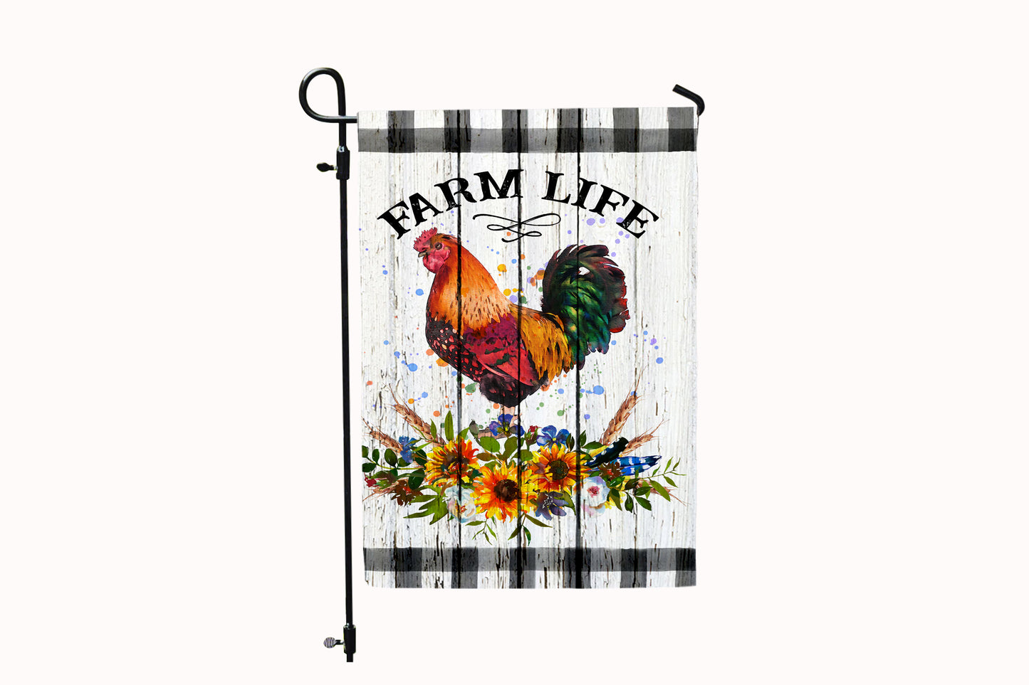 Rooster Garden Flag