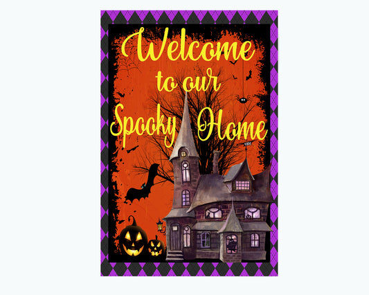 Halloween Garden Flag