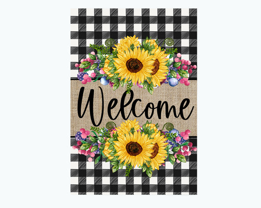 Sunflower Garden Flag