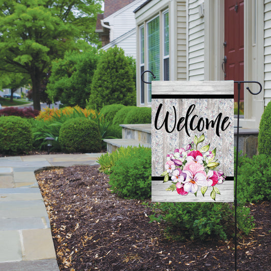 Welcome Garden Flag