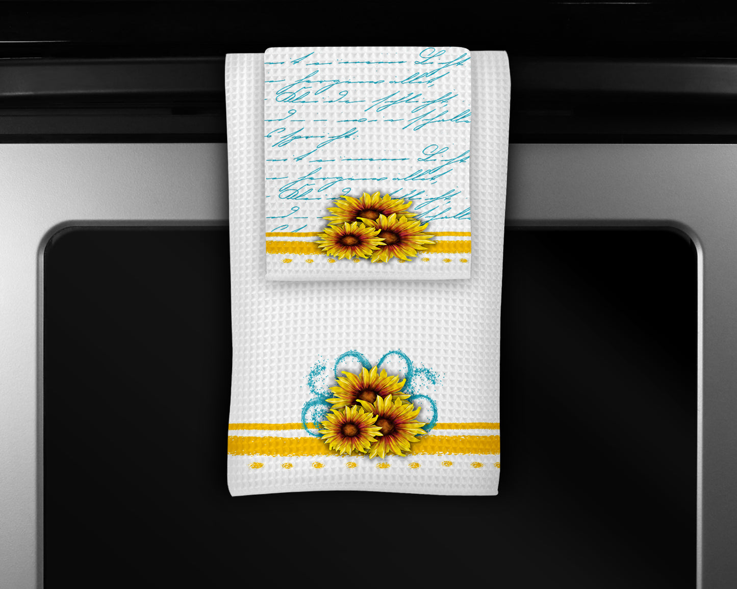 Sunflower Kitchen Towels Set
