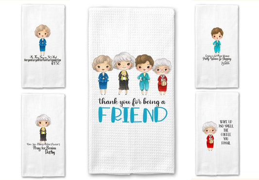 Golden Girls Kitchen Towel Collection