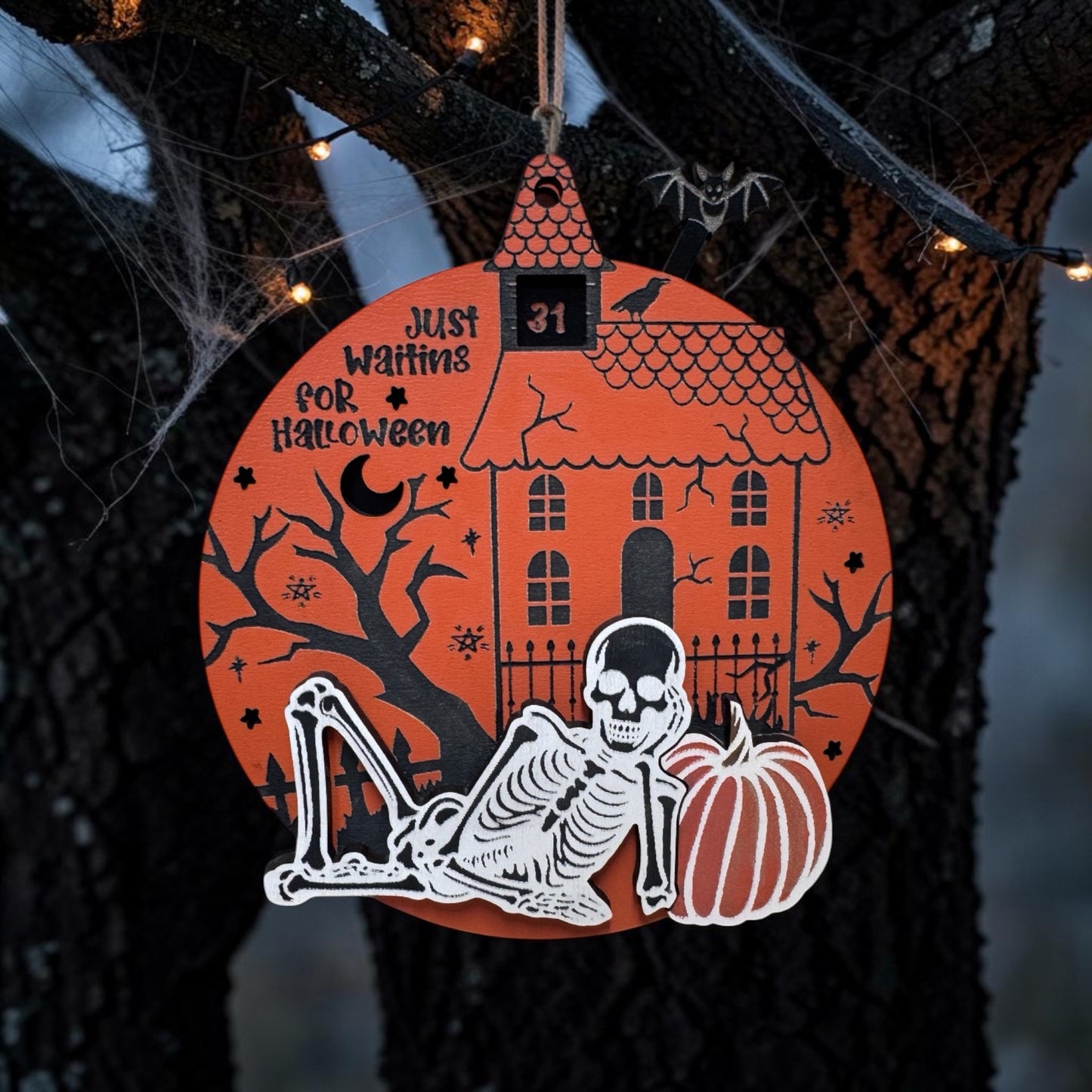 Halloween Countdown Ornament