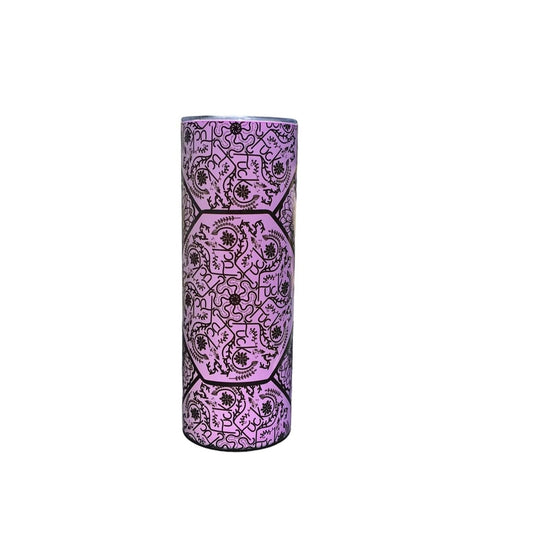 Naughty Word Tumbler, F*ck Mandala Tumbler
