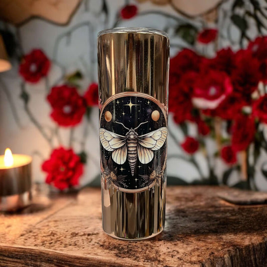 Butterfly Mirror 20oz Tumbler