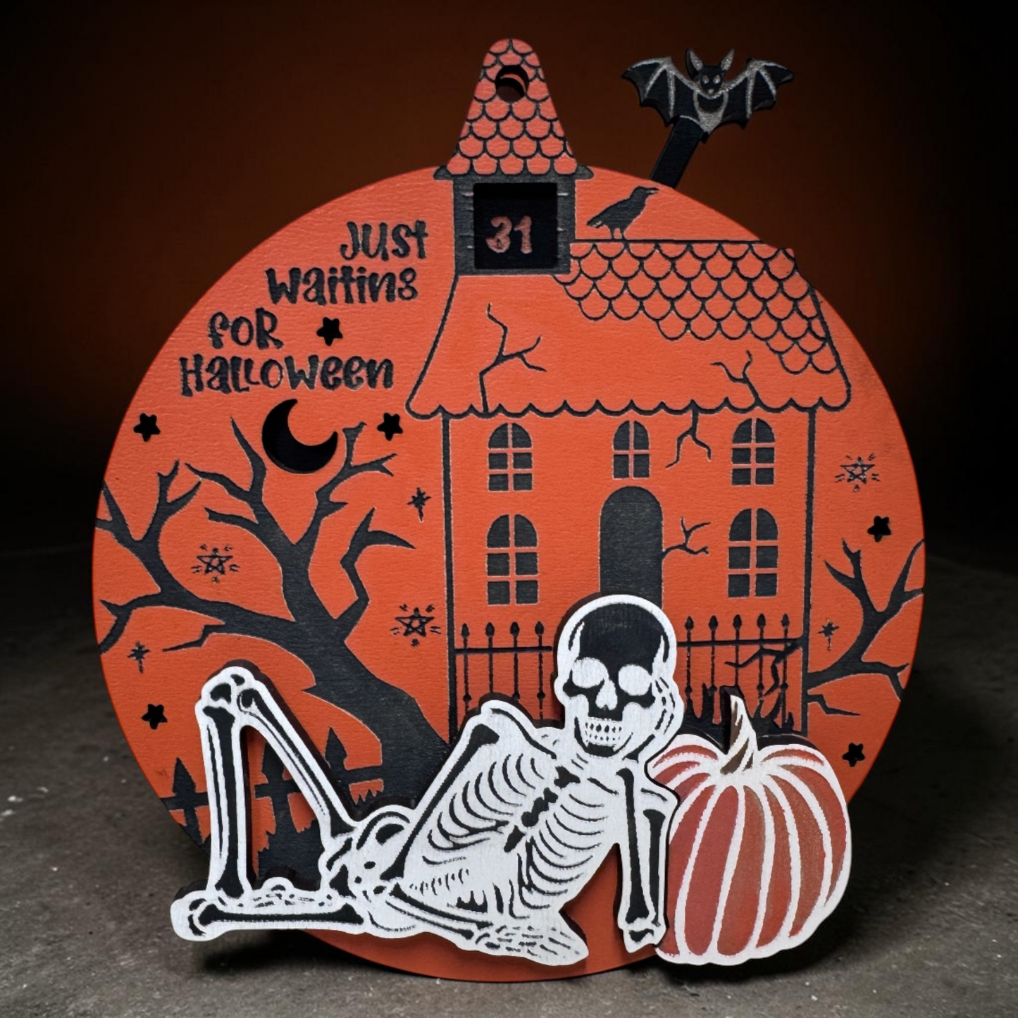 Halloween Countdown Ornament