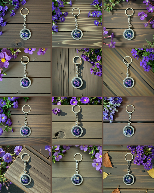 Zodiac Keychain