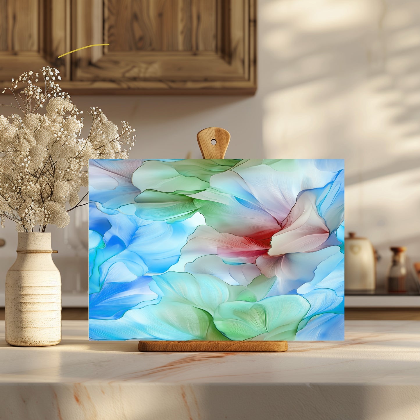 Bright Leaves Cutting Board