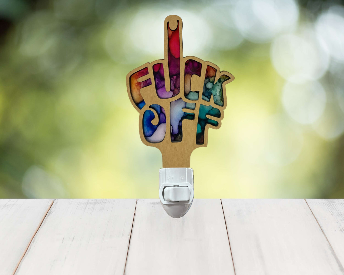 Fuck Off Night Light
