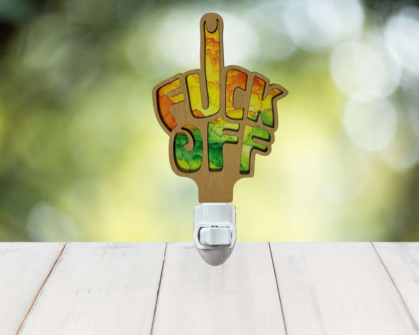 Fuck Off Night Light