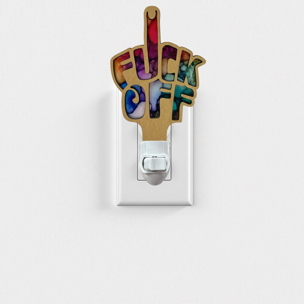 Fuck Off Night Light