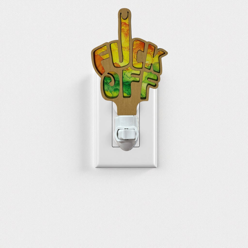 Fuck Off Night Light