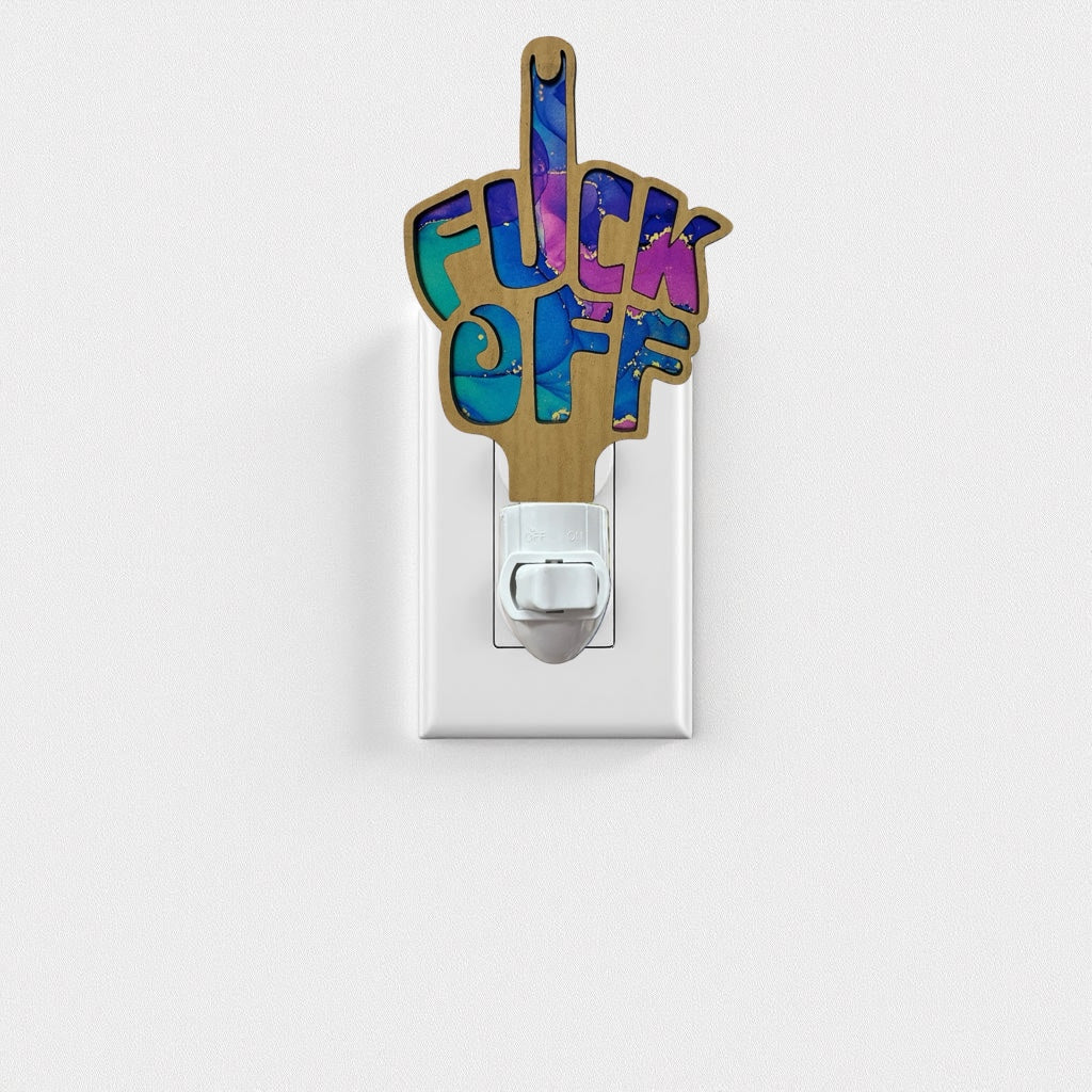 Fuck Off Night Light