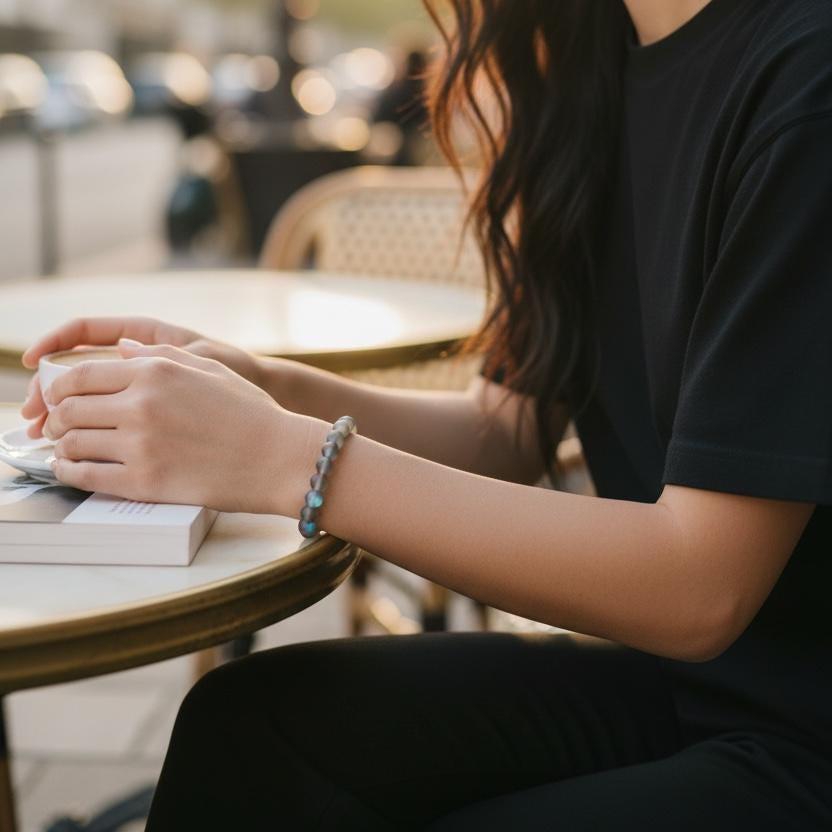 Mermaid Mystic Aura Quartz Beaded Bracelets