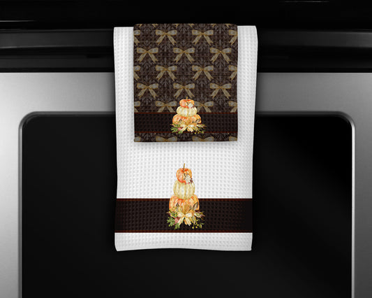 Fall Kitchen Towels Set