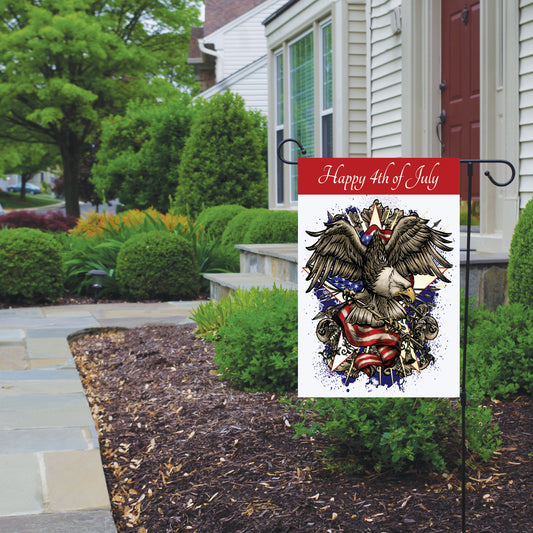 4th of July Garden Flag