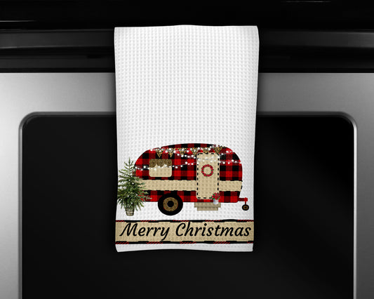Christmas Camper Kitchen Towels Set