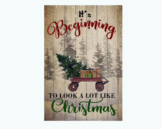 Christmas Garden Flag