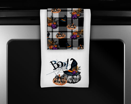 Halloween Kitchen Towels Set