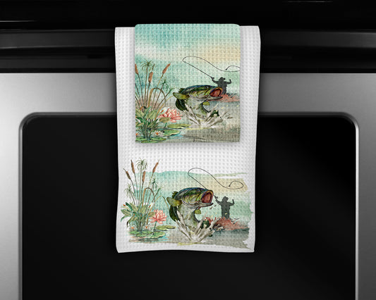 Fish Kitchen Towels Set