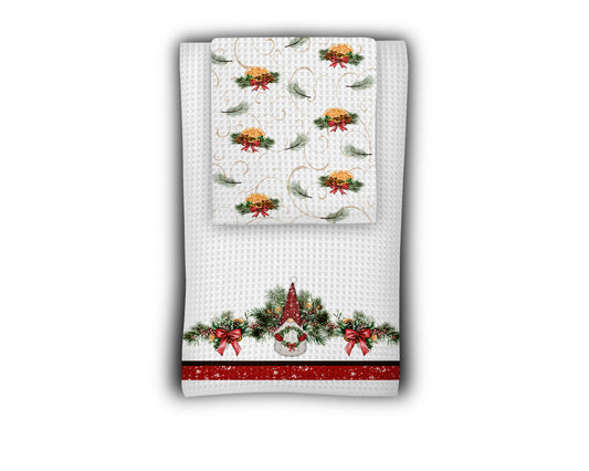 Christmas Kitchen Towels Set