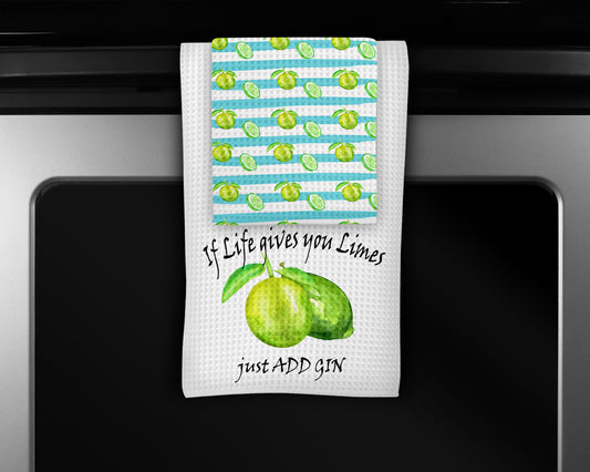 Cocktail Kitchen Towels Set