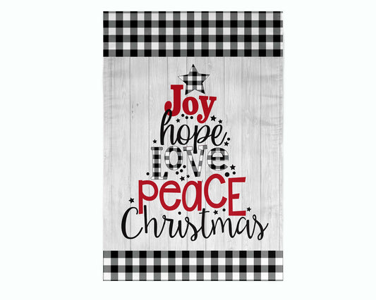 Christmas Garden Flag