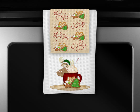 Christmas Kitchen Towels Set