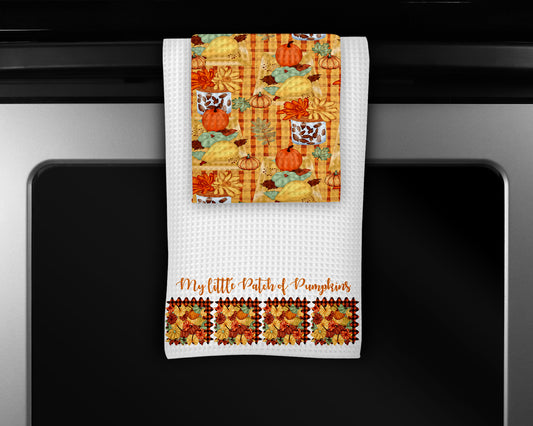 Fall Kitchen Towels Set